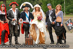 Despedida mixta temática piratas